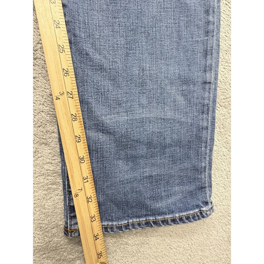 True Religion Jeans‎ Mens Measured 45x34 Blue Straight Slim Denim